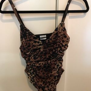 UO cheetah bodysuit